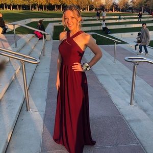 Maroon Prom dress